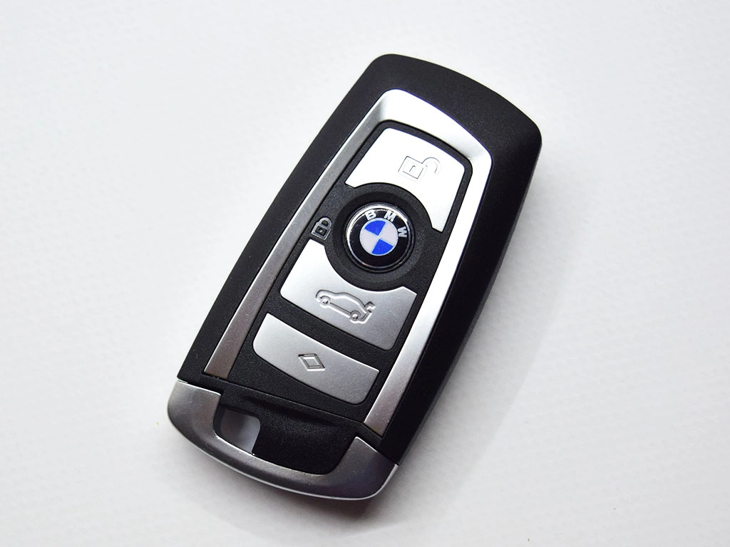 Смарт ключ Bmw 3-series, 5-series, 7-series, 868 Mhz, PCF7953P/ Hitag Pro/ ID49, 4 кнопки, Keyless GO (CAS4)