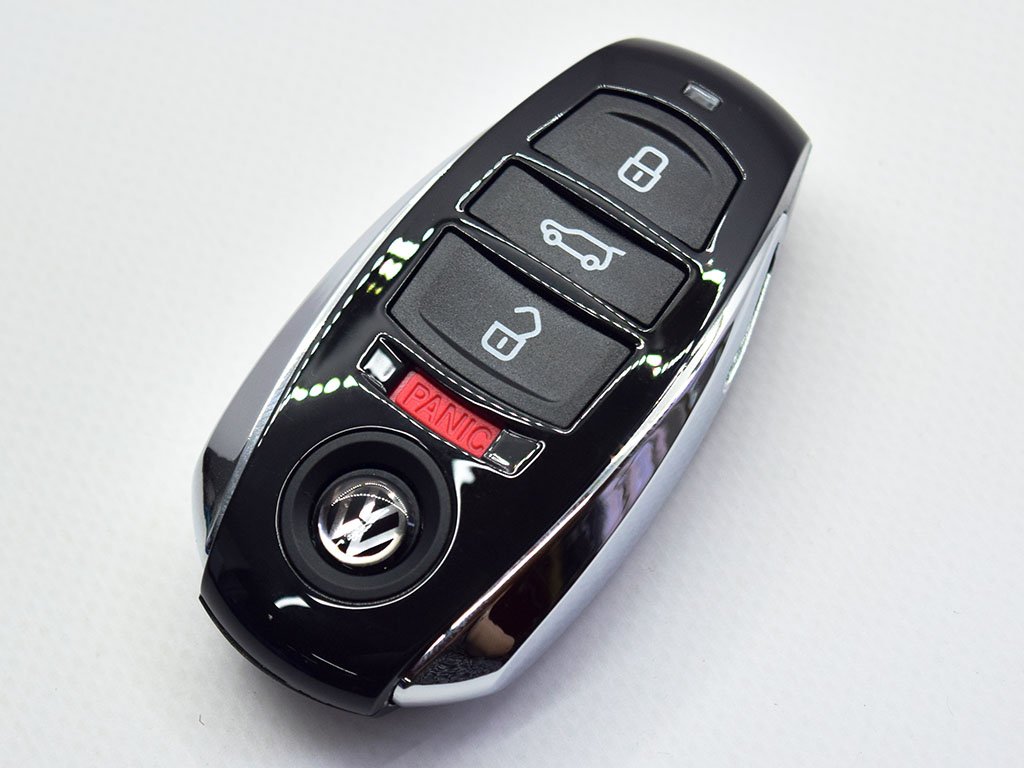 Корпус смарт ключа Volkswagen Touareg, 3+1 кнопки