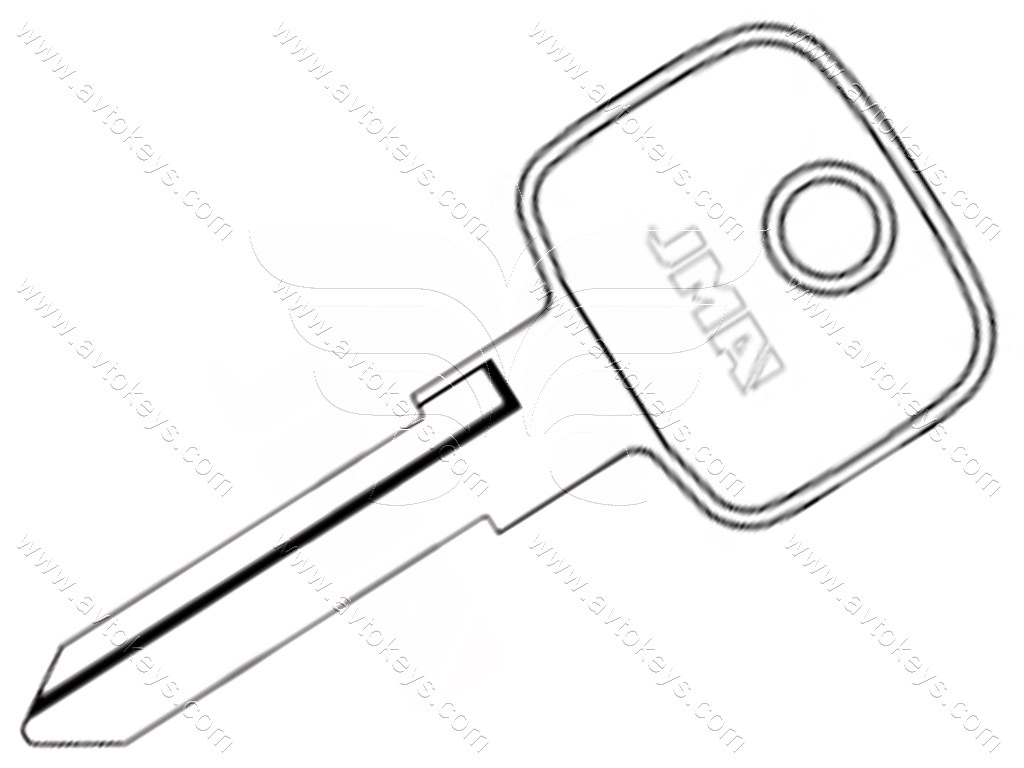 Заготовка ключа ME-HM JMA