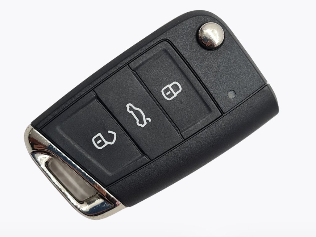 Викидний ключ Volkswagen Golf 7, 433 Mhz, 5G0 959 752 AD, ID49/ Megamos AES/ MQB, 3 кнопки, Keyless, OEM