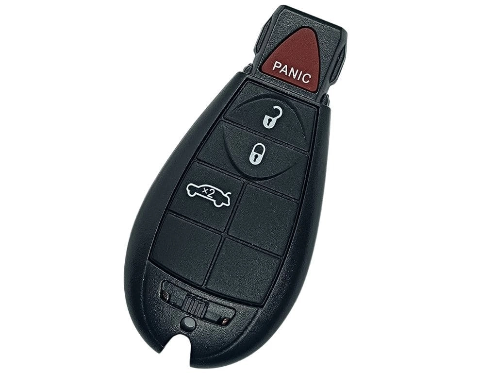 Корпус смарт ключа Chrysler, Dodge, Jeep, 3+1 кнопки