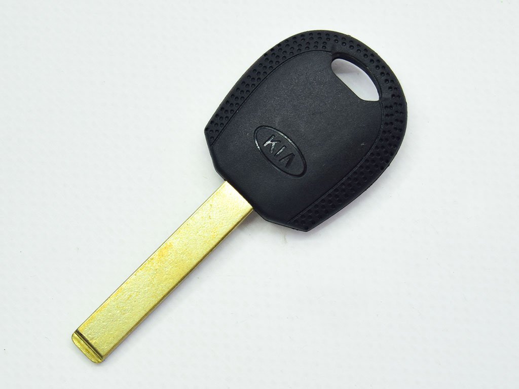 Корпус ключа з місцем під чіп Kia Rio, Niro, Picanto, Stonic, Optima, лезо KIA9, з лого