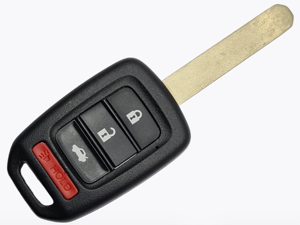 Корпус ключа Honda CR-V, HR-V та інші, 3+1 кнопки, лезо HON66, лого