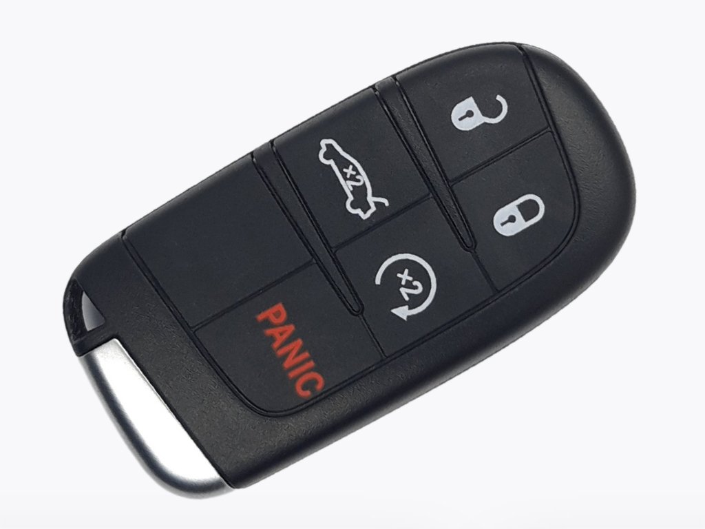 Смарт ключ Chrysler 200, 433 Mhz, PCF7953M/ Hitag Aes/ ID4A, M3M-40821302, 4+1 кнопки, OEM
