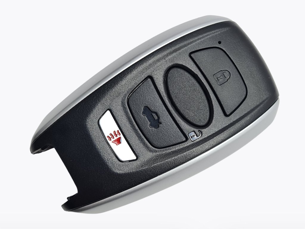 Корпус смарт ключа Subaru Legacy, Outback, BRZ, Forester, Impreza, STI, WRX, Crosstrek, 3+1 кнопки, з лого