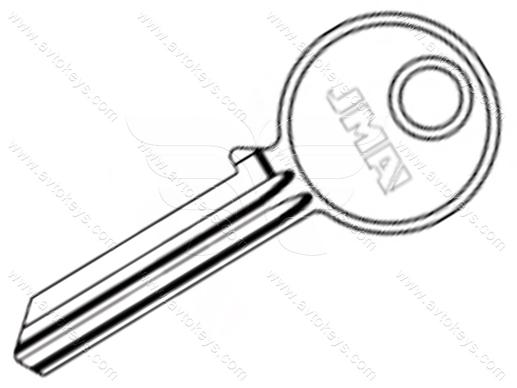 Заготовка ключа SKO-7 JMA