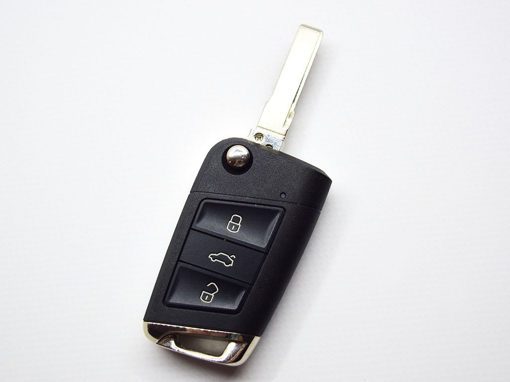 Викидний ключ Volkswagen Group MQB, 433 Mhz, ID49/ Megamos AES/ MQB, 3 кнопки - Зображення 3