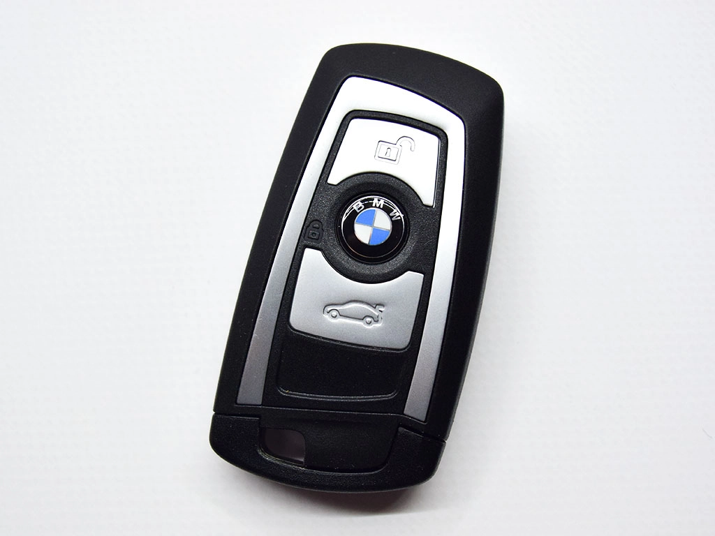 Смарт ключ Bmw 3-series, 5-series, 7-series, 433Mhz, HUF5767, PCF7953P/ Hitag Pro/ ID49, 3 кнопки, Keyless GO (CAS4)