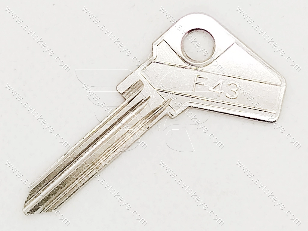 Заготовка ключа F43 Errebi