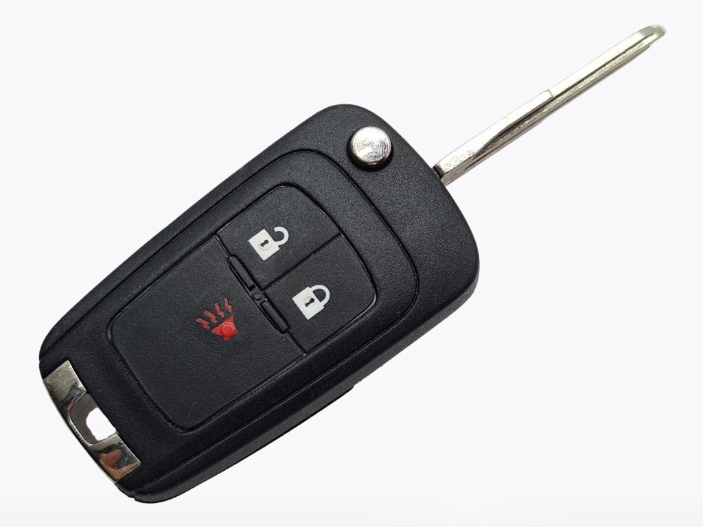 Викидний ключ Chevrolet Spark, 315 Mhz, A2GM3AFUS03, PCF7937E/ Hitag 2/ ID46, 2+1 кнопки, лезо DWO4 — изображение 3