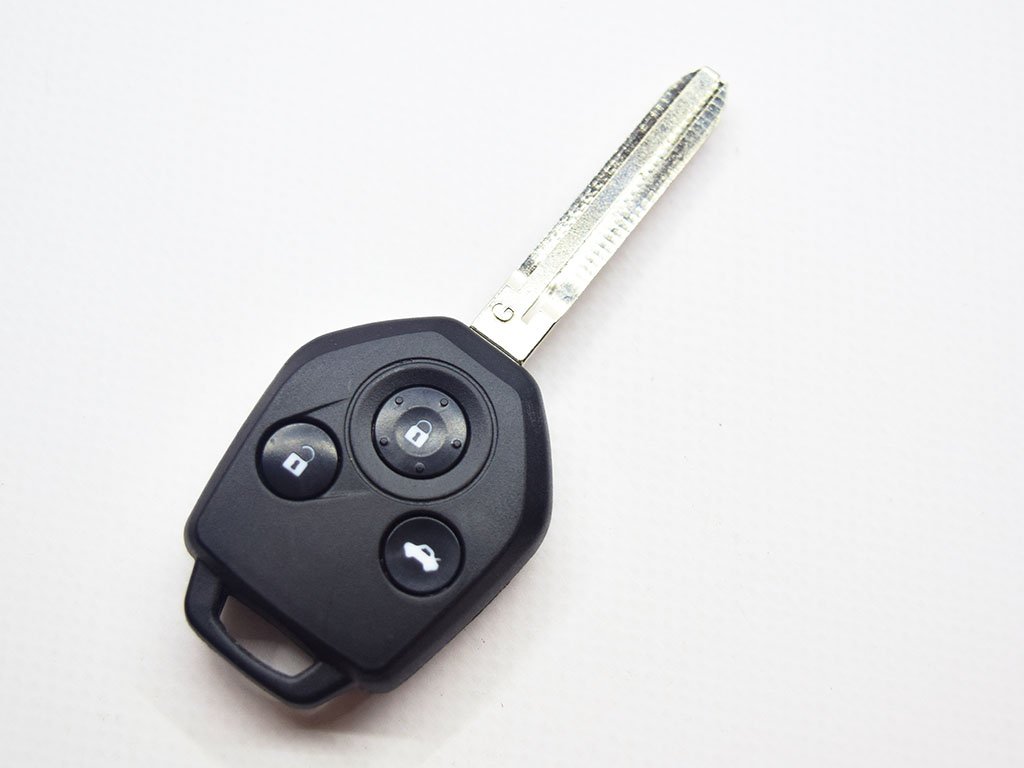 Ключ Subaru XV, Forester, 433 MHz ASK, 4D 80bit/ 6E, 3 кнопки, лезо TOY43R