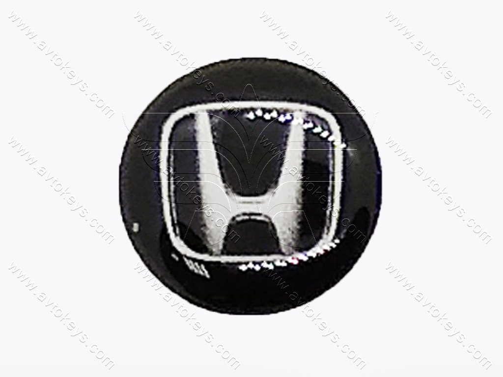 Логотип (емблема) для автомобільного ключа Honda, діаметр 14 мм