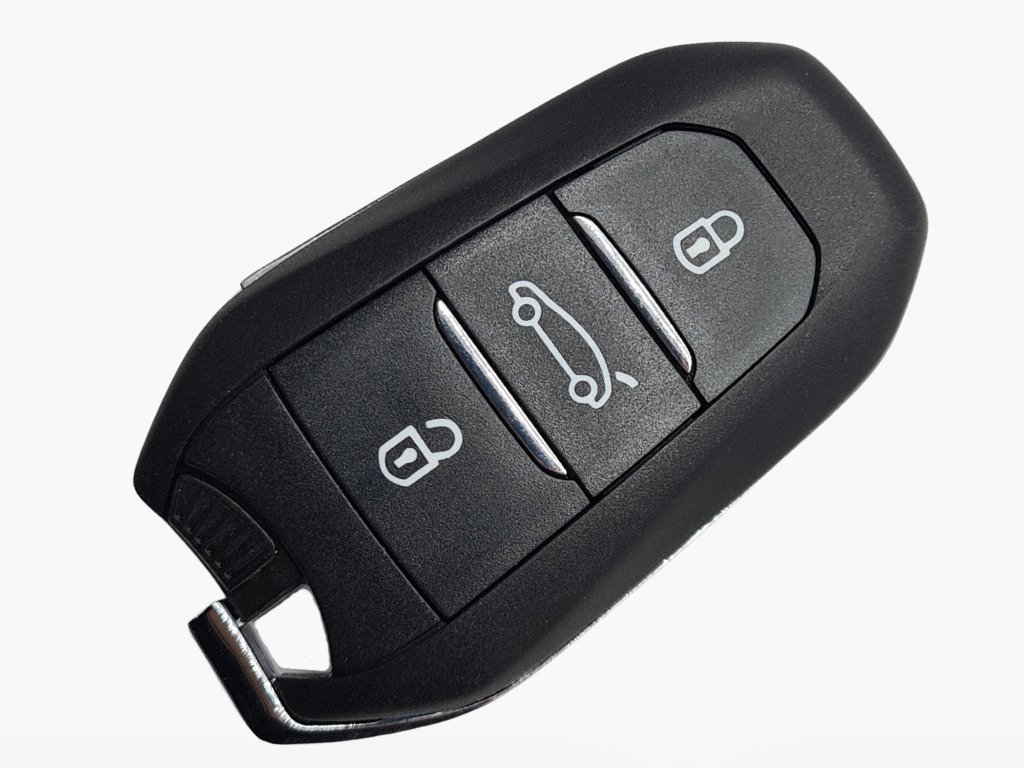 Корпус смарт ключа Citroen C3, C4, 3 кнопки