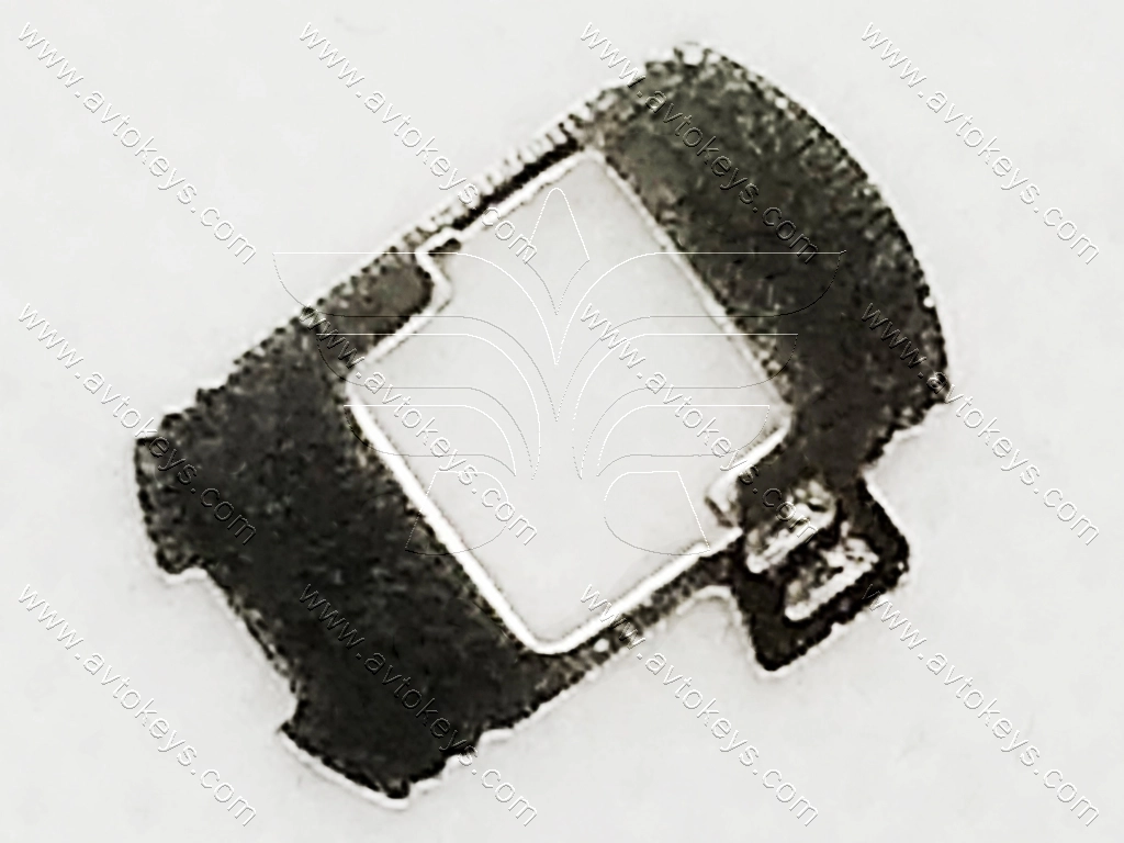 Рамка Audi, Seat, Volkswagen, Skoda HU162t №11, бокова нарізка