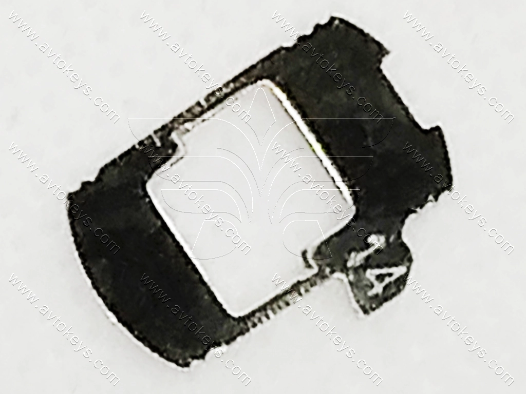 Рамка Audi, Seat, Volkswagen, Skoda HU162t №14, бокова нарізка