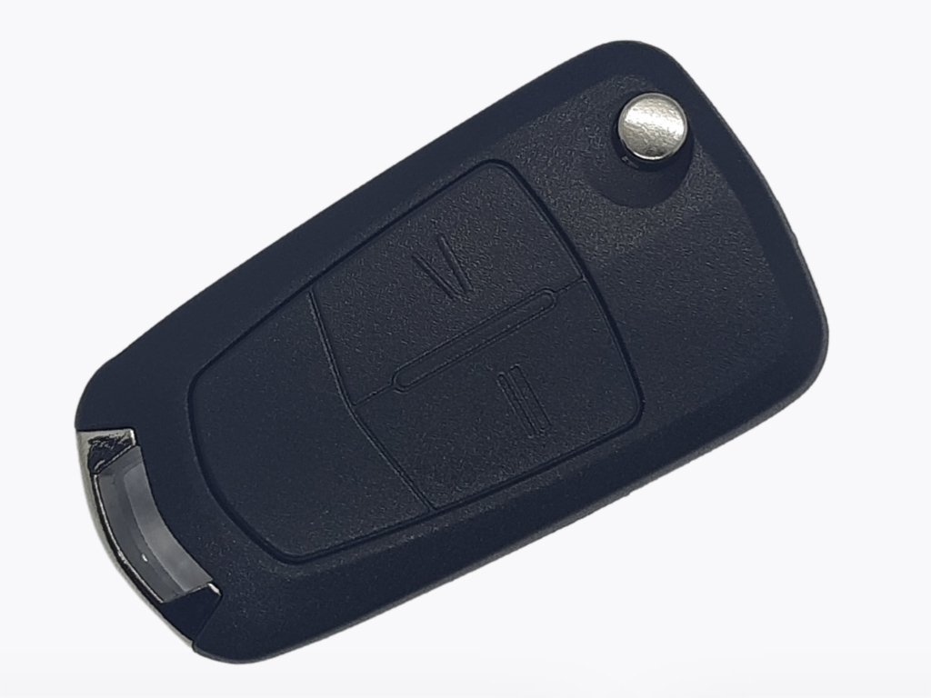 Корпус викидного ключа Opel, 2 кнопки, лезо HU43