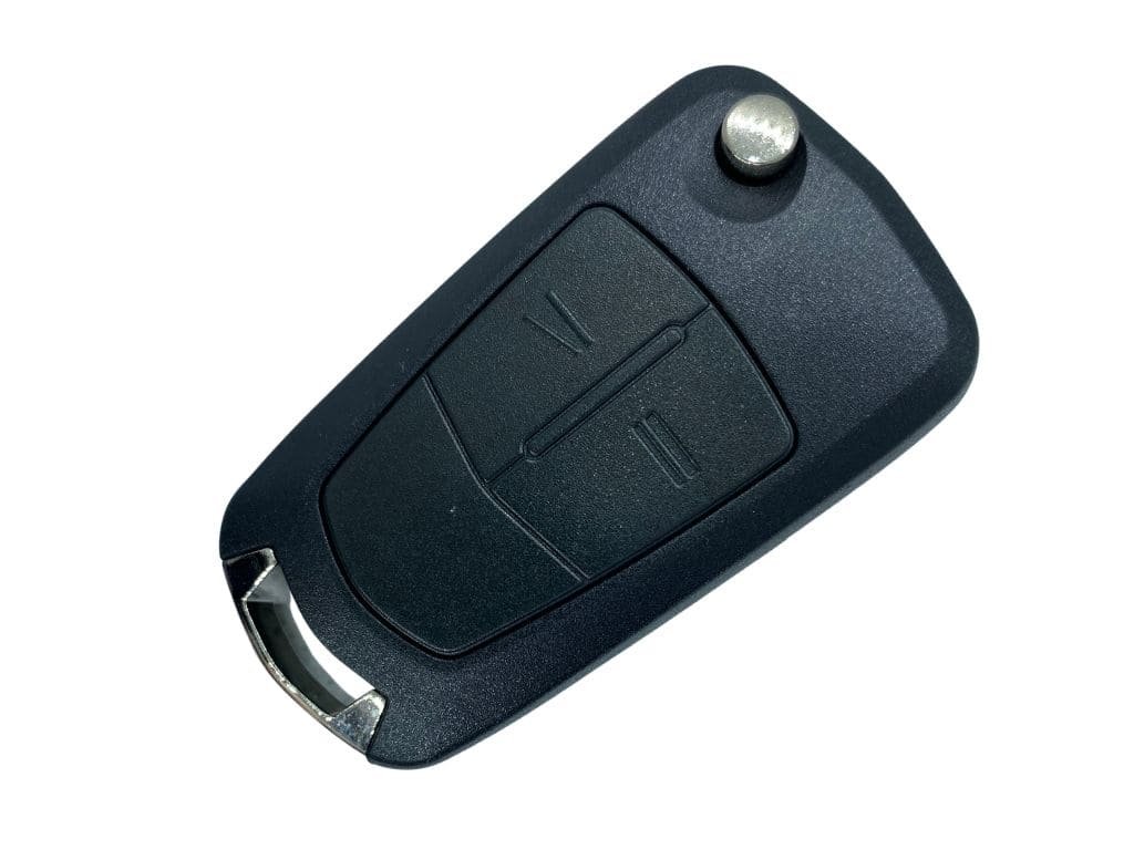 Корпус викидного ключа Opel, 2 кнопки, лезо HU43