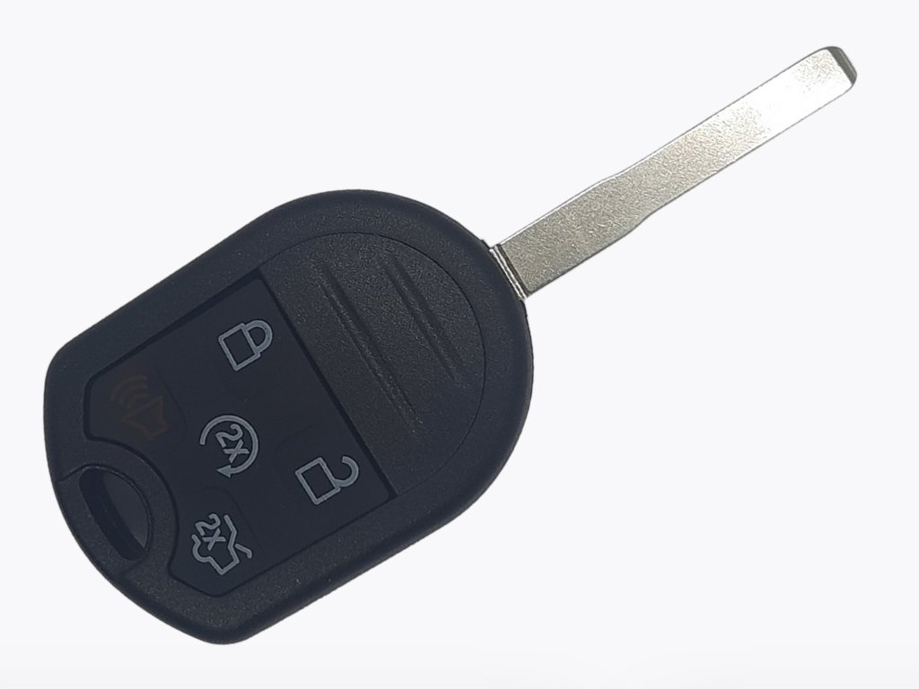 Корпус ключа Ford Fiesta, 4+1 кнопки, лезо HU101