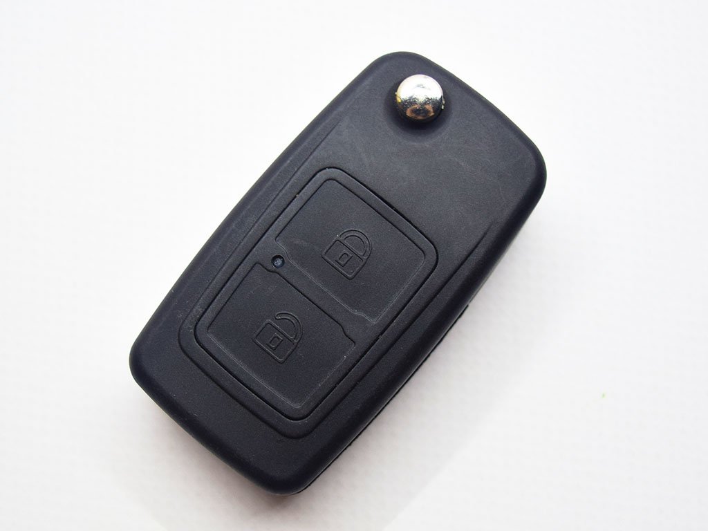 Викидний ключ Chery M11 (A3), Elara (A5), Tiggo (T11), 433 Mhz, ID40, 2 кнопки, лівостороннє лезо