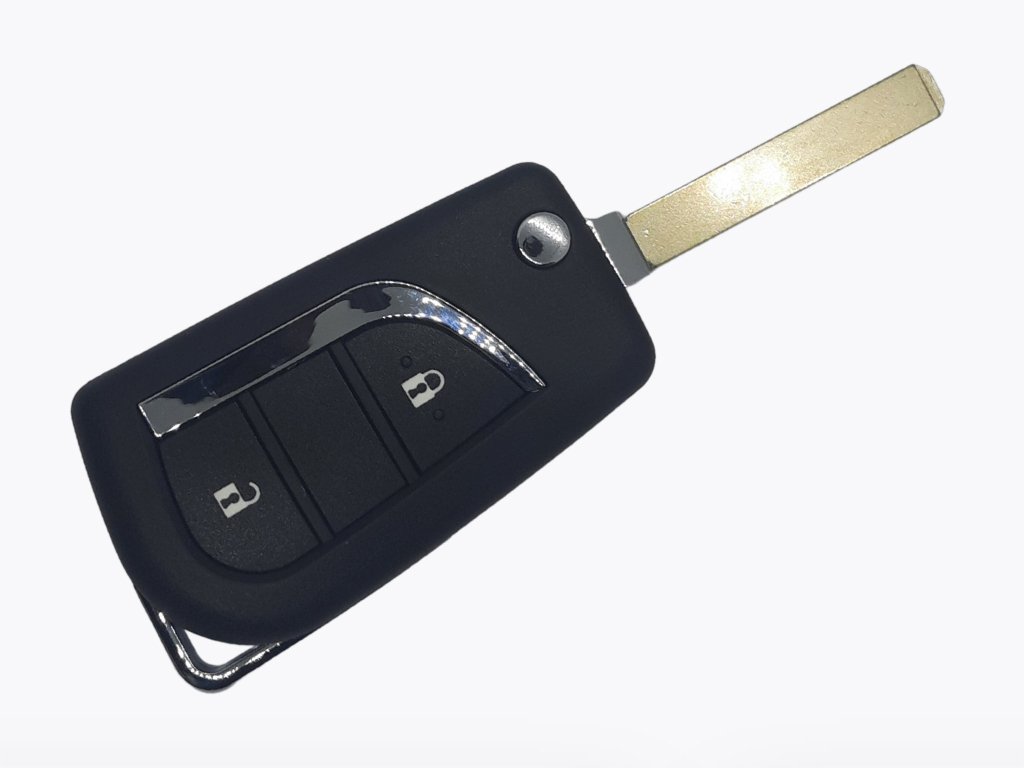 Корпус викидного ключа Toyota, 2 кнопки, з місцем під батарейку 2016, лезо TOY51 — изображение 3