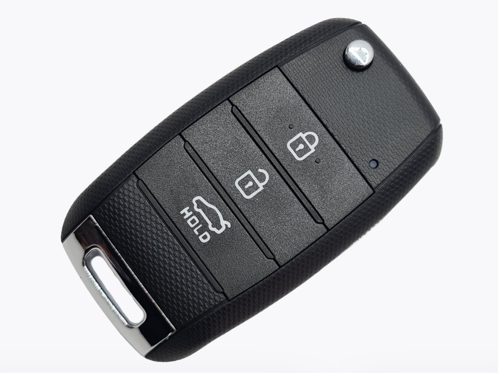 Корпус викидного ключа Kia, 3 кнопки, лезо TOY48