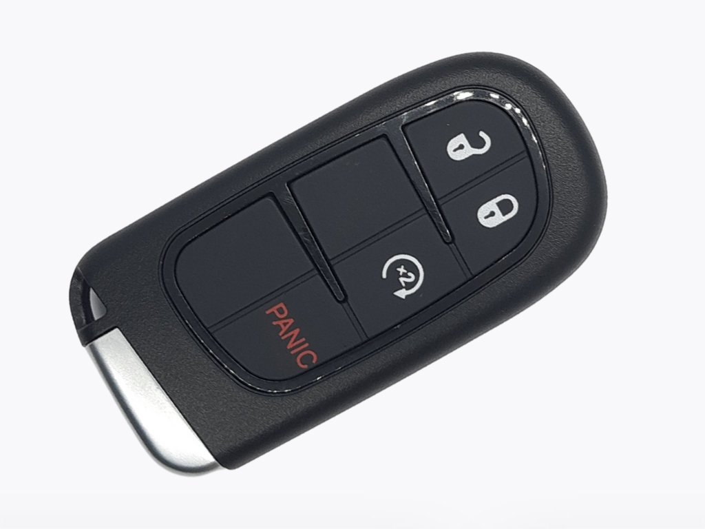 Смарт ключ Jeep Cherokee, 433Mhz, GQ4-54T, PCF7953M/ Hitag Aes/ ID4A, 3+1 кнопки
