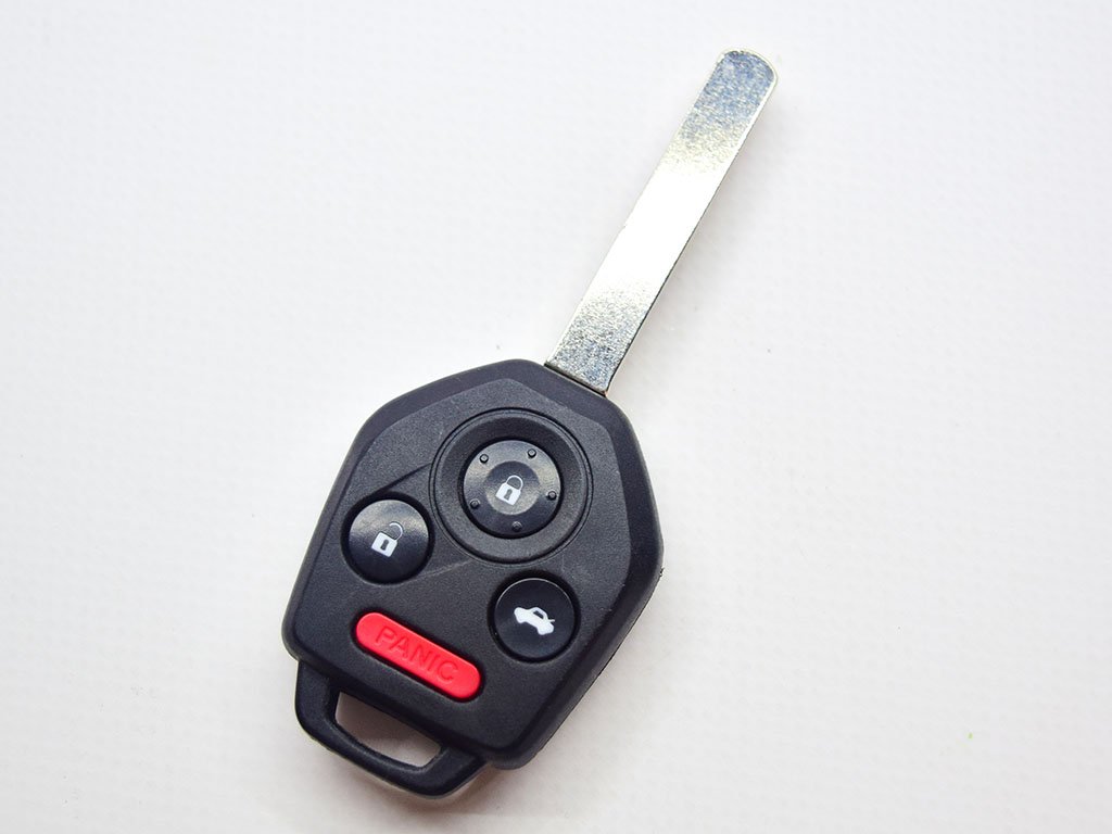 Ключ Subaru Outback, Legacy, 433 Mhz, CWTWBU766, ID4D-60 40 bit, 3+1 кнопки, лезо DAT17