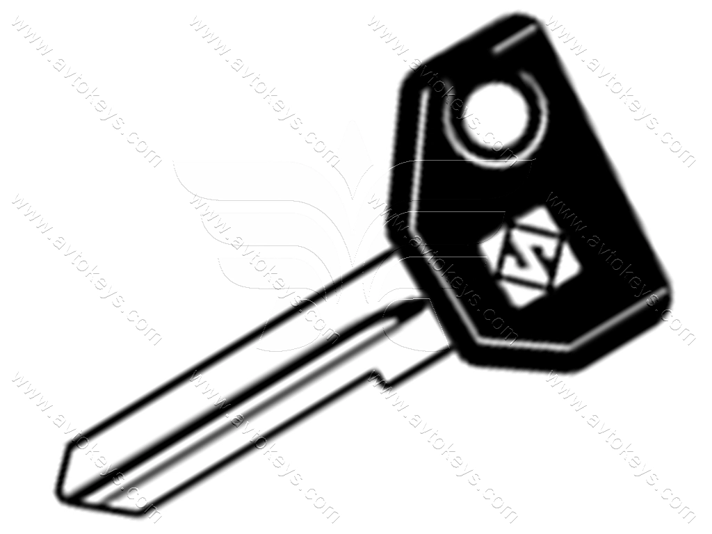 Заготовка ключа AF7CP Silca