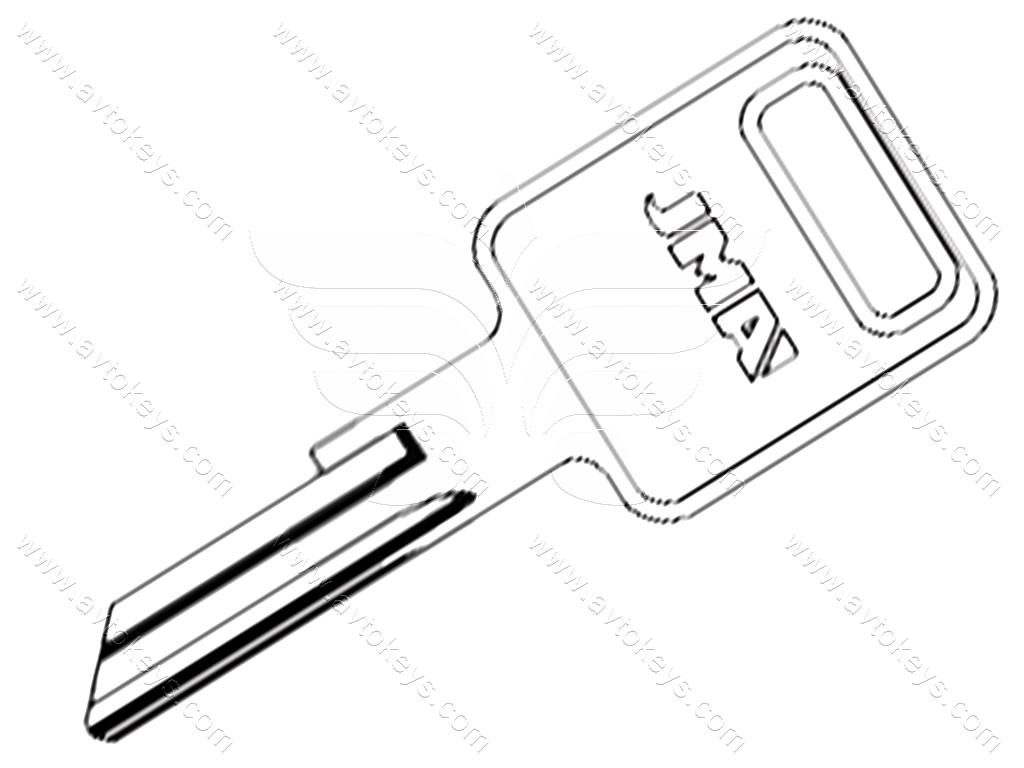 Заготовка ключа AMM-1 JMA