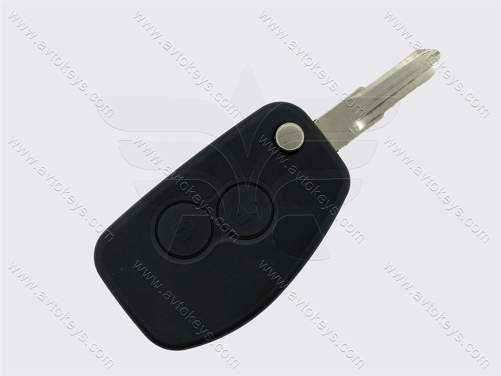 Корпус викидного ключа Renault 2 кнопки, лезо VAC102