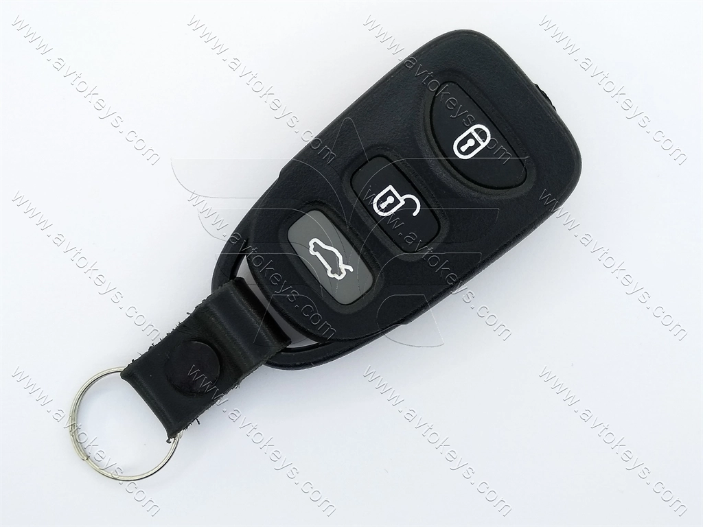 Корпус пульта Hyundai Santa Fe, Tucson, Matrix, Elantra та інші, 3+1 кнопки, без кріплення під батарейку