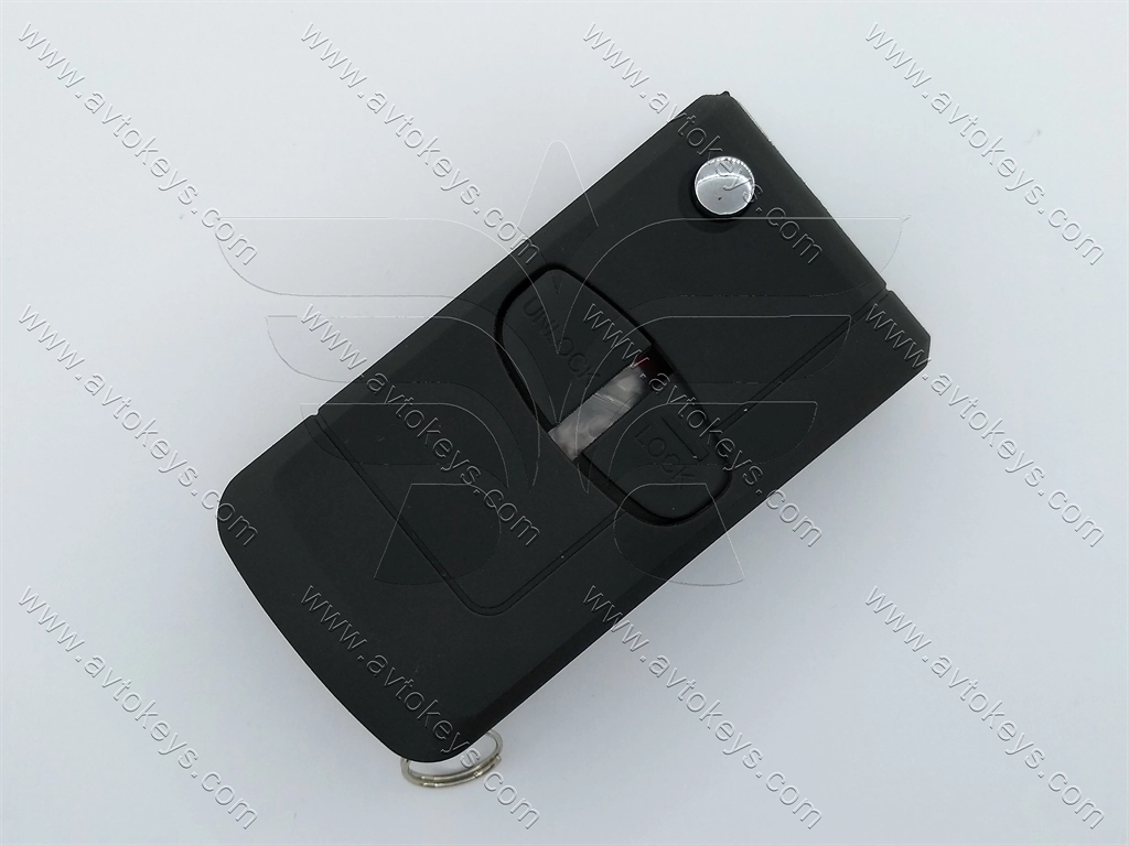 Корпус викидного ключа Mitsubishi Lancer, Outlander та інші, 2 кнопки, лезо MIT11R, під переробку, тип 1 — изображение 2