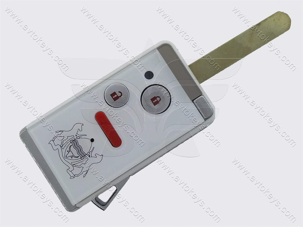 Корпус викидного ключа Honda Pilot, Civic та інші, 2+1 кнопки, лезо HON66, під переробку