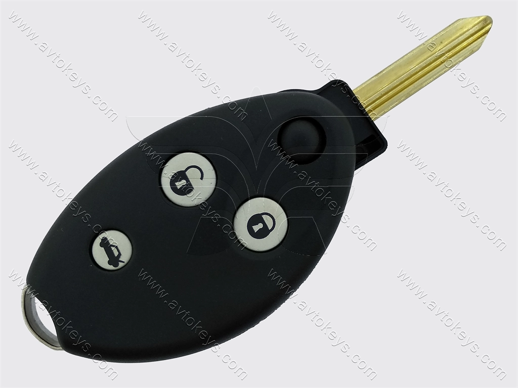 Корпус викидного ключа Citroen C5, C8, Xsara, 3 кнопки, лезо SX9