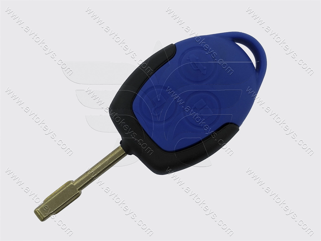 Корпус ключа Ford Focus та інші, 3 кнопки, лезо FO21