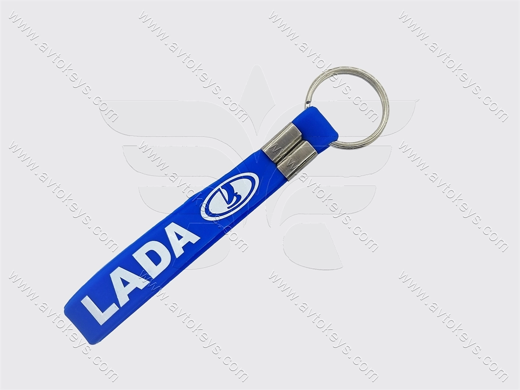 Ремінець з емблемою Lada, підходить для більшості моделей ключів.