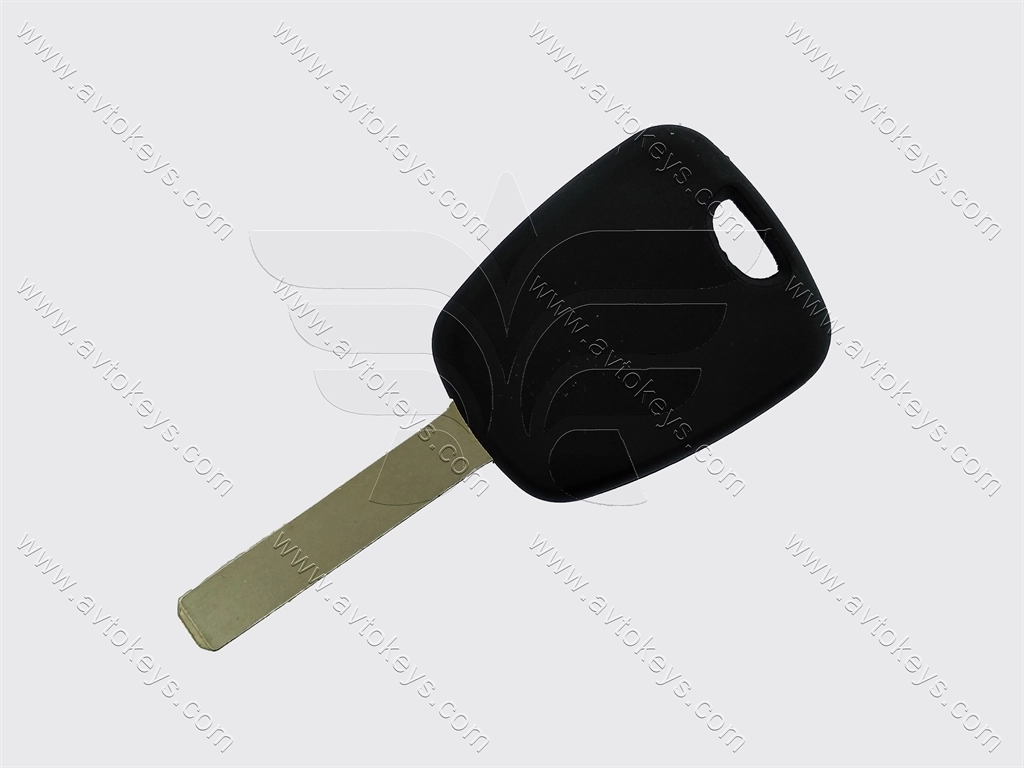 Корпус ключа з місцем під чіп Citroen Berlingo, C2, C3, C4 та інші, лезо VA2 - Зображення 2