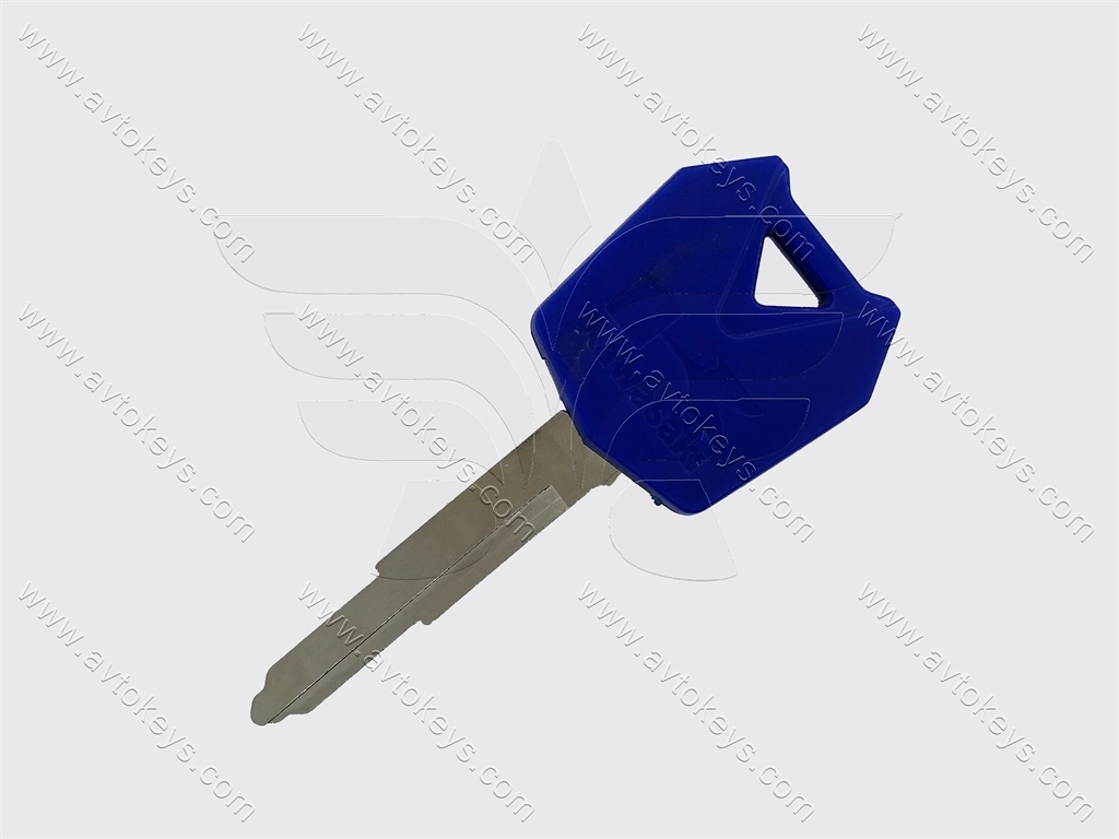 Корпус ключа з місцем під чіп Kawasaki NINJA ZX-14R, NINJA ZX-6R та інші, лезо KW16