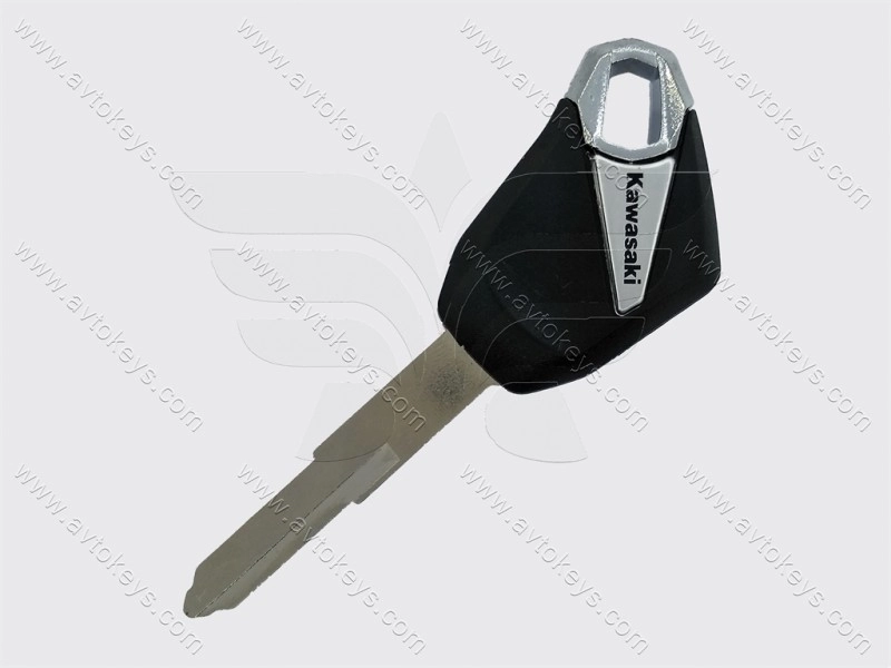 Корпус ключа з місцем під чіп Kawasaki ER-6, NINJA 1000 та інші, лезо KW14