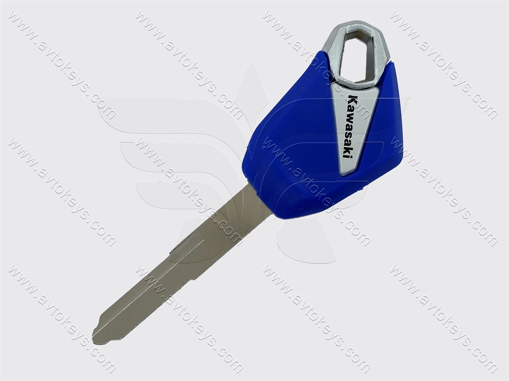 Корпус ключа з місцем під чіп Kawasaki LDT500, VN1500 та інші, лезо KW14R