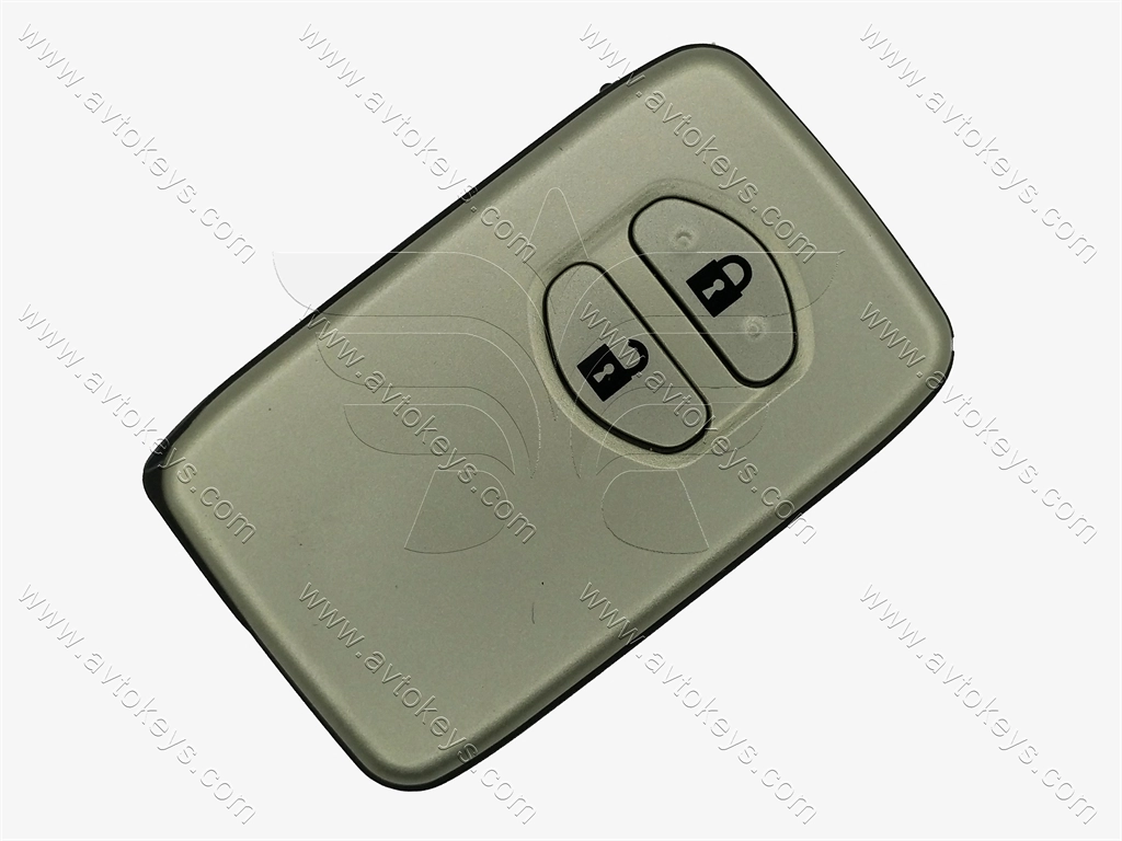 Корпус смарт ключа Toyota Land Cruizer 200, Highlander, 2 кнопки