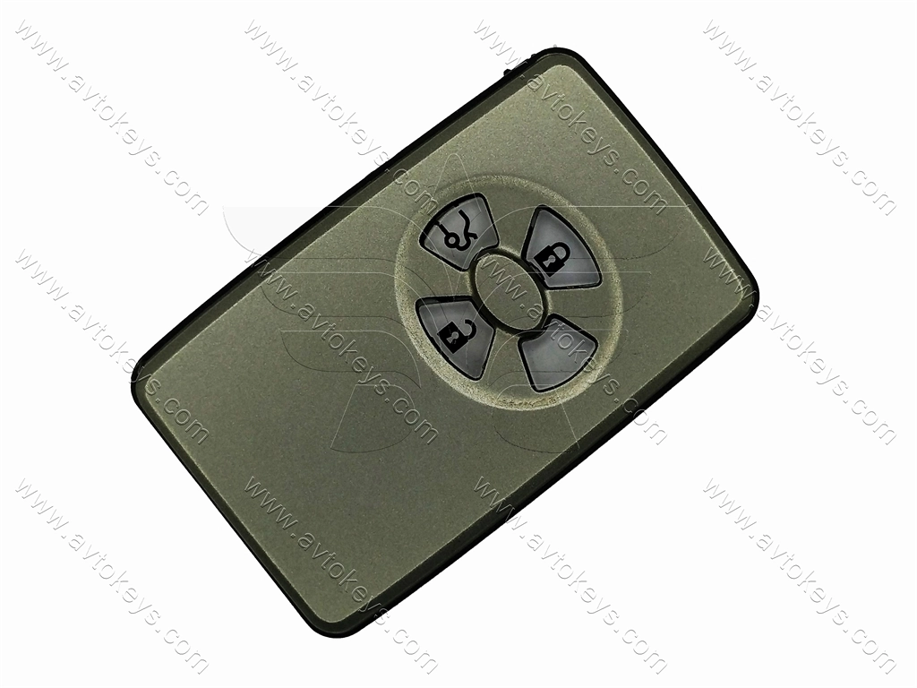 Корпус смарт ключа Toyota Rav4, Corolla, Yaris, Auris, 3 кнопки