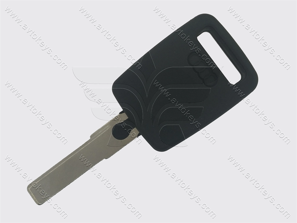 Корпус ключа з місцем під чіп Audi A3, A4, A6, A8 та інші, лезо HU66, тип 1