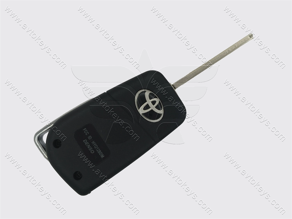 Корпус викидного ключа Toyota, 3 кнопки, лезо TOY43, під переробку - Зображення 2