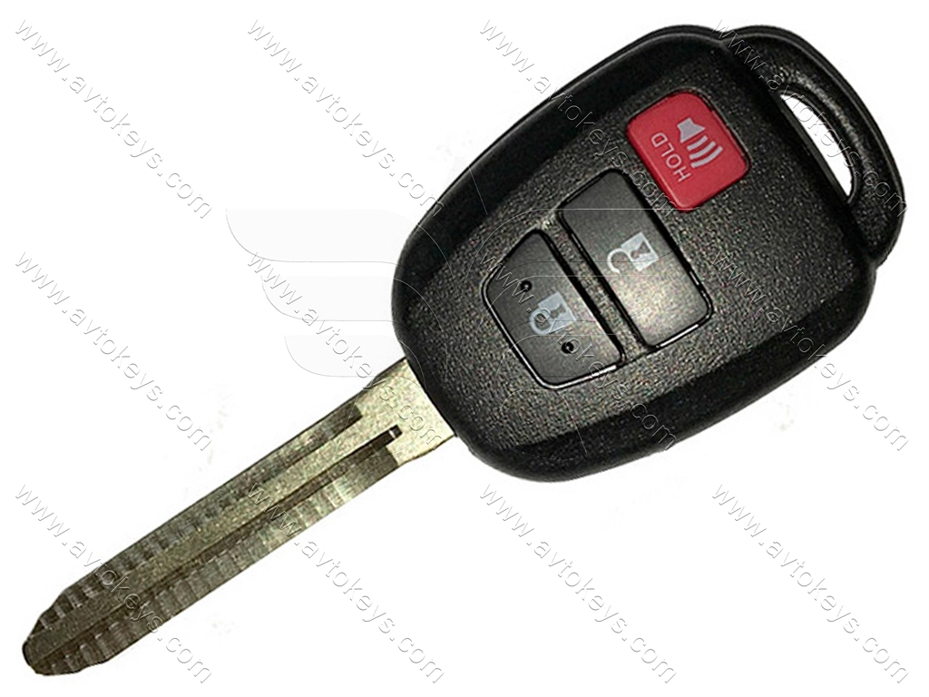 Універсальний ключ TOY.T Style, XKTO09EN для програматора Key Tool, Xhorse