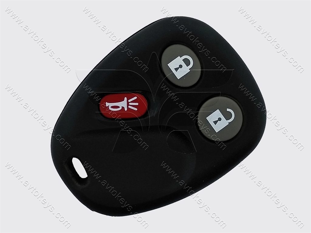 Корпус пульта Chevrolet TrailBlazer, 2+1 кнопки