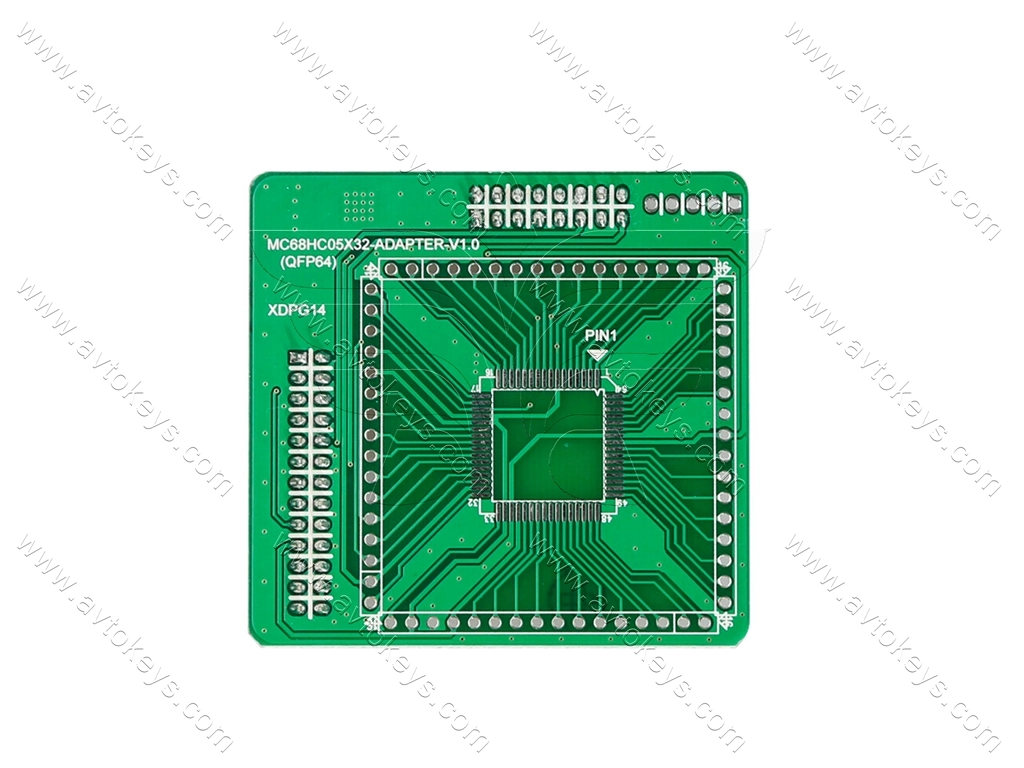 Адаптер MC68HC05X32 (QFP64) для програматора VVDI PROG, Xhorse — изображение 2