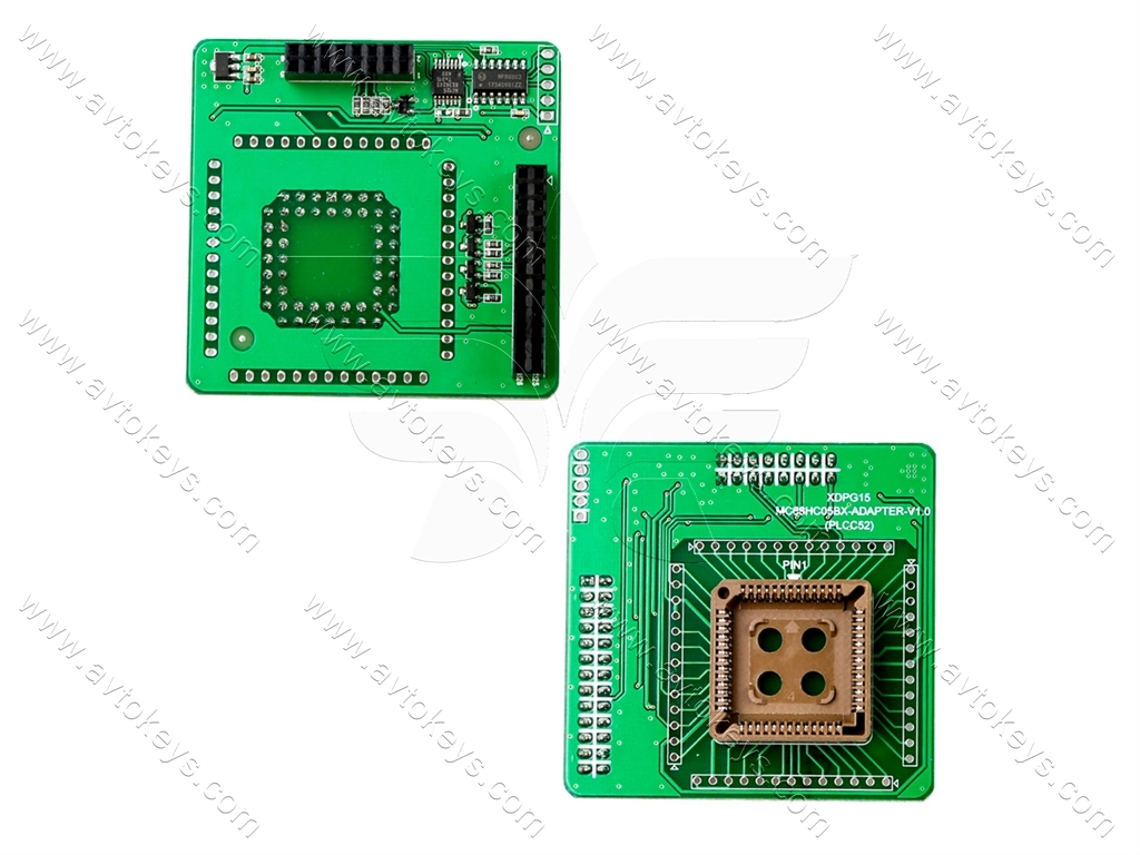 Адаптер MC68HC05BX (PLCC52) для програматора VVDI PROG, Xhorse