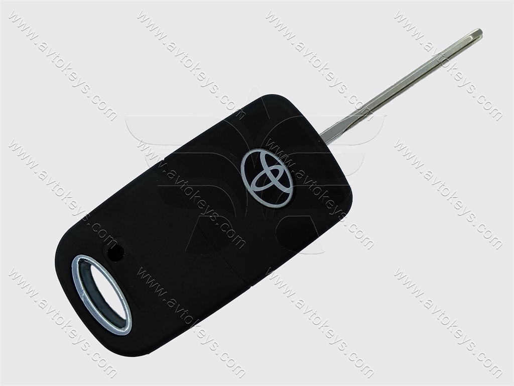 Корпус викидного ключа Toyota Land Cruiser 200, Corolla, 2 кнопки, лезо TOY43, під переробку - Зображення 5