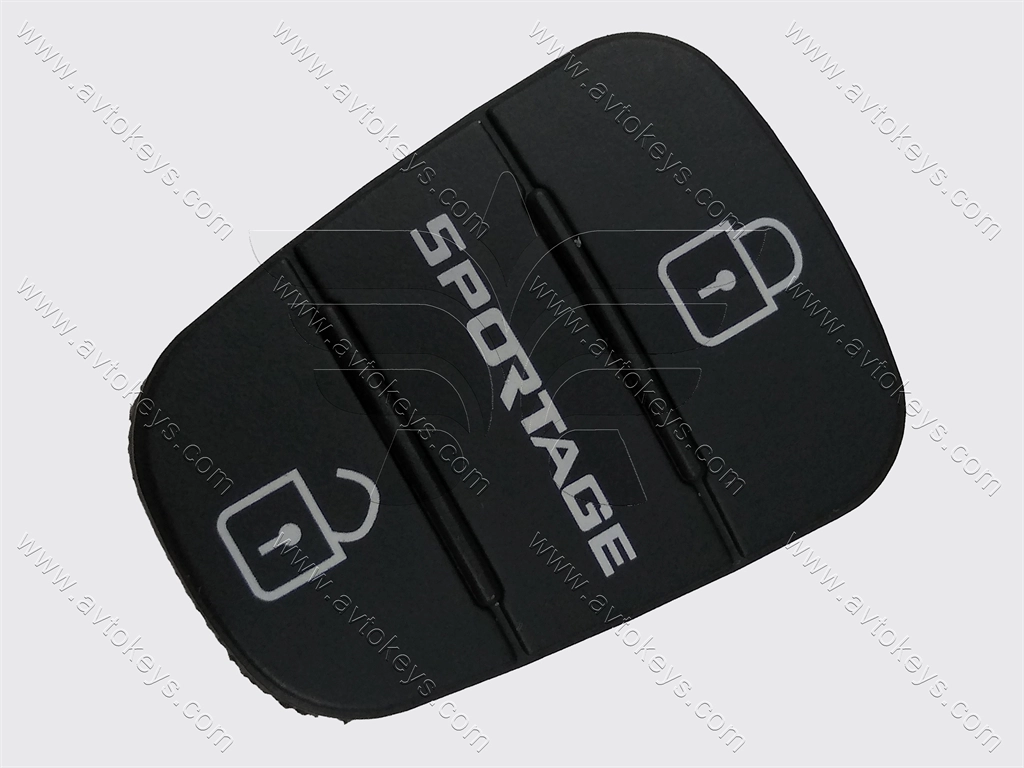 Kia Sportage кнопки (гумові) для викидного ключа, 3 кнопки